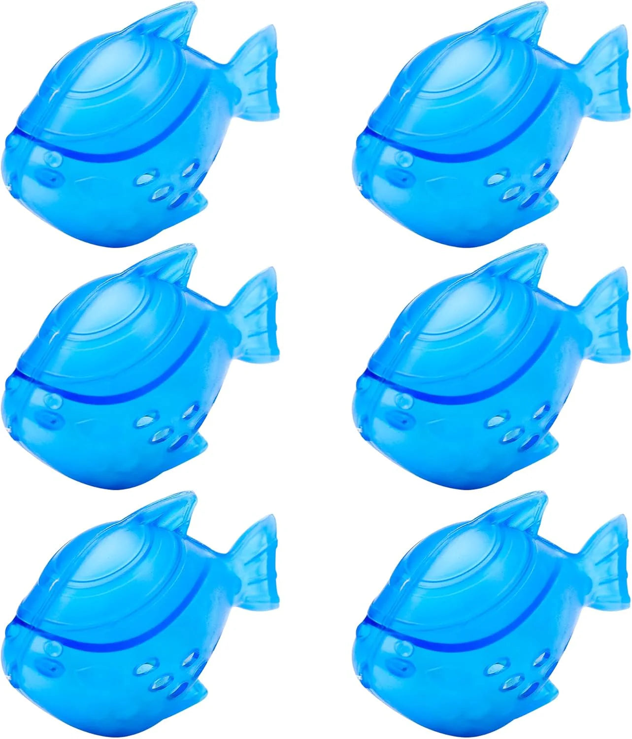 6 Pack Universal Humidifier Cleaner Fish – Compatible with All Keecoon Ultrasonic Humidifiers, Purifies Water, Prevents Scale & Hard Water Build-Up, Blue