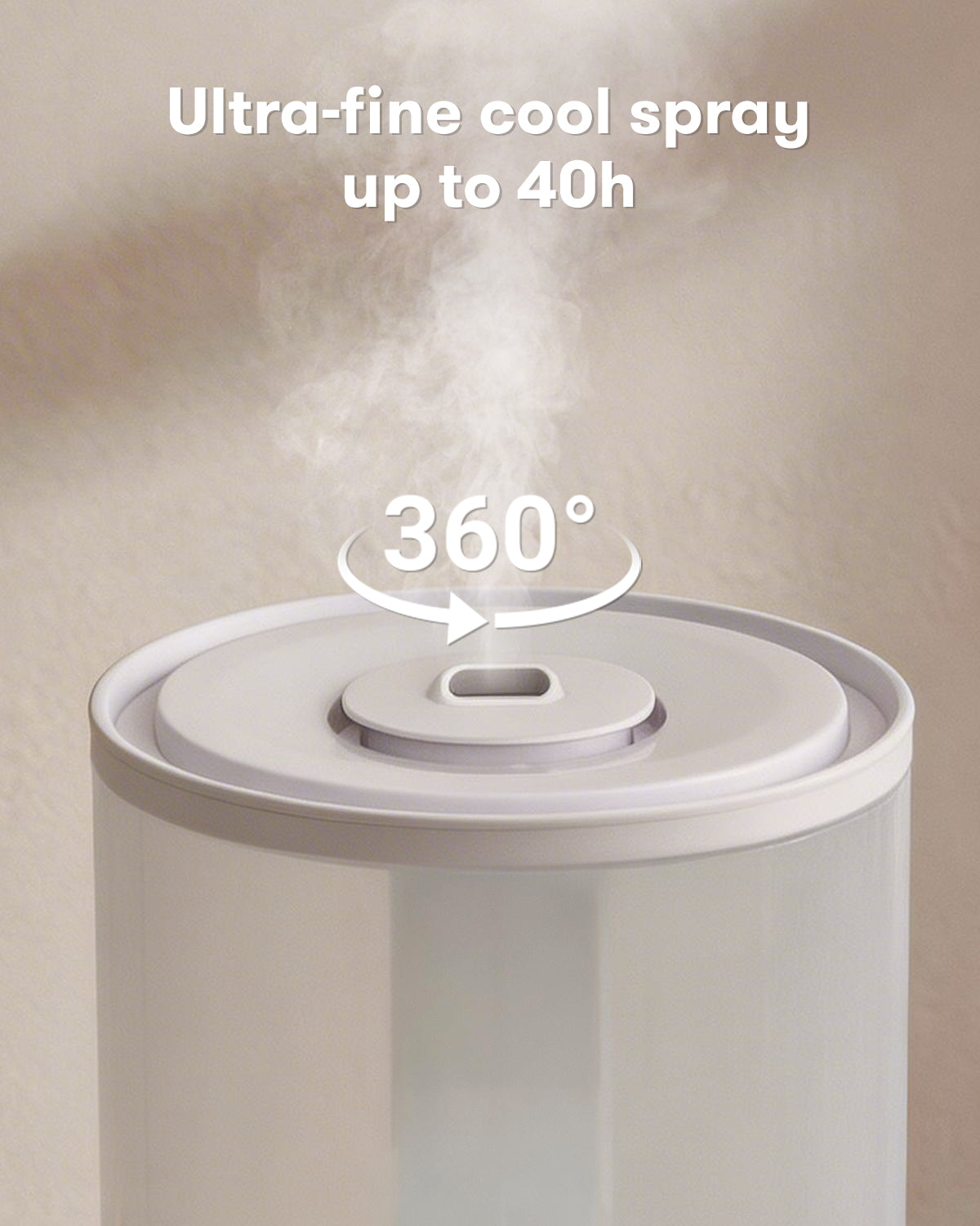 4L Humidifiers for Bedroom,Dishwasher Safe Design Easy Clean | 22301M